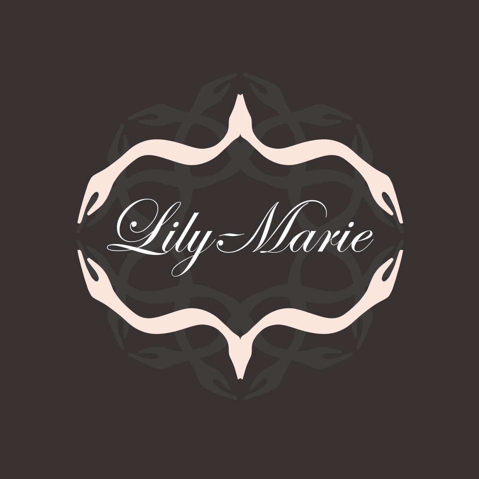 Lilly-Marie Logo | Ultraviolet in print